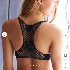 Victorias Secret Crochet Racerback Push-Up Bra